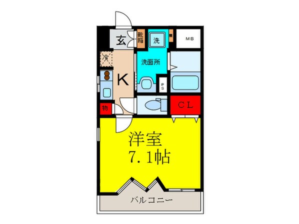 ア－バンウェル茨木の物件間取画像